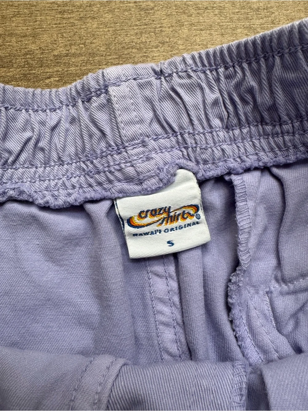 Crazy Shirts Lavender-dyed 5” Shorts - Picture 3 of 8